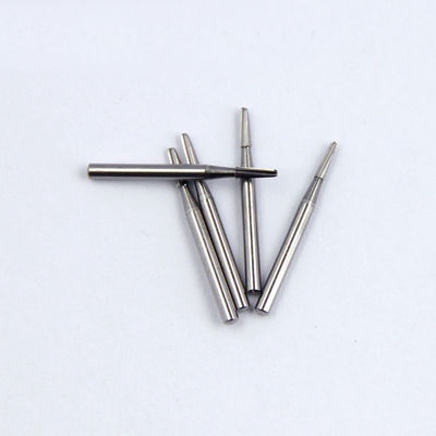 Diamond Dental Tungsten Carbide Burs Dental Needle Round Taper Plain Cut Head